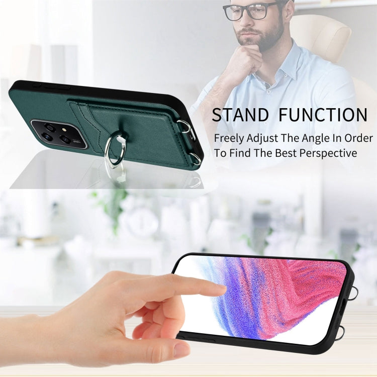 For Honor 200 Lite Global R20 Ring Card Holder Phone Case