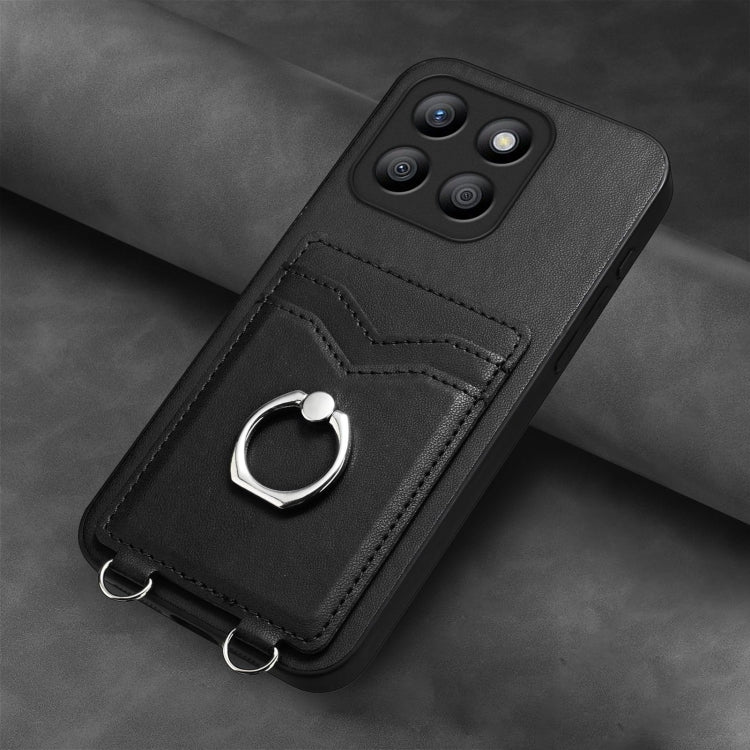 For Honor X8b Global R20 Ring Card Holder Phone Case