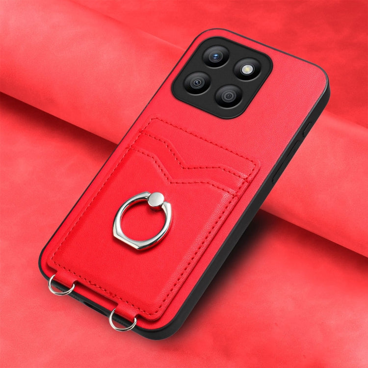 For Honor X8b Global R20 Ring Card Holder Phone Case