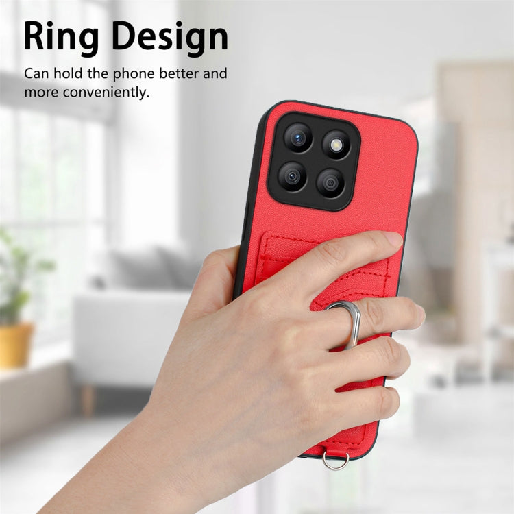 For Honor X8b Global R20 Ring Card Holder Phone Case