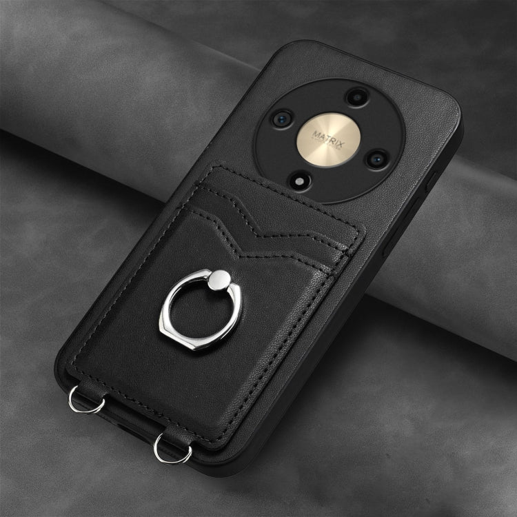 For Honor X9b / Magic6 Lite R20 Ring Card Holder Phone Case