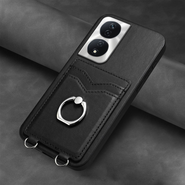For Honor X7b / Play 8T 5G R20 Ring Card Holder Phone Case
