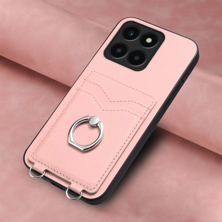 For Honor X6a Global R20 Ring Card Holder Phone Case