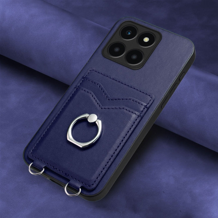 For Honor X6a Global R20 Ring Card Holder Phone Case