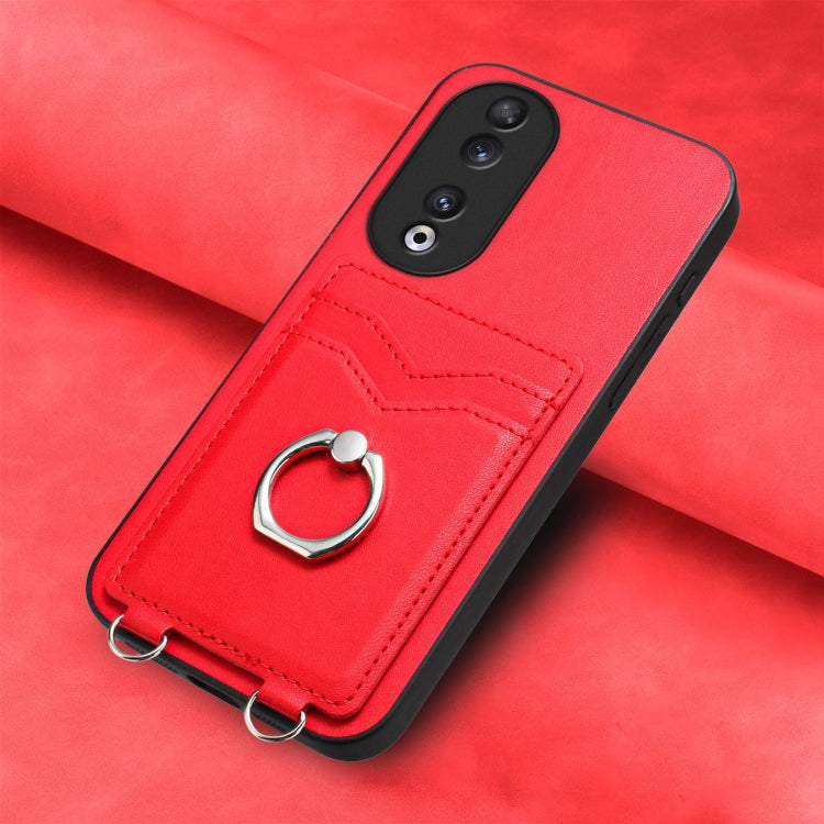 For Honor 90 R20 Ring Card Holder Phone Case