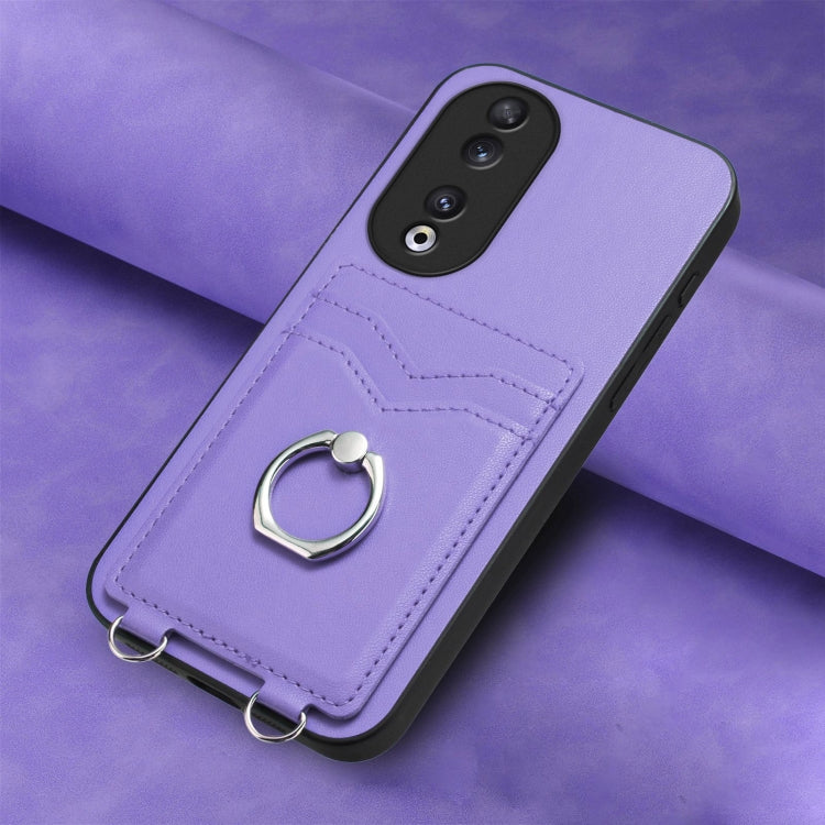 For Honor 90 R20 Ring Card Holder Phone Case