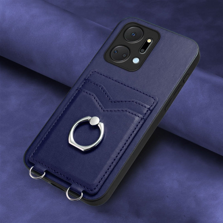 For Honor X7a / Play7T R20 Ring Card Holder Phone Case