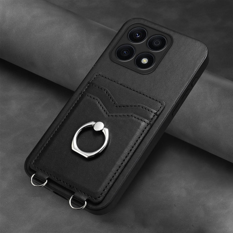 For Honor X8a R20 Ring Card Holder Phone Case