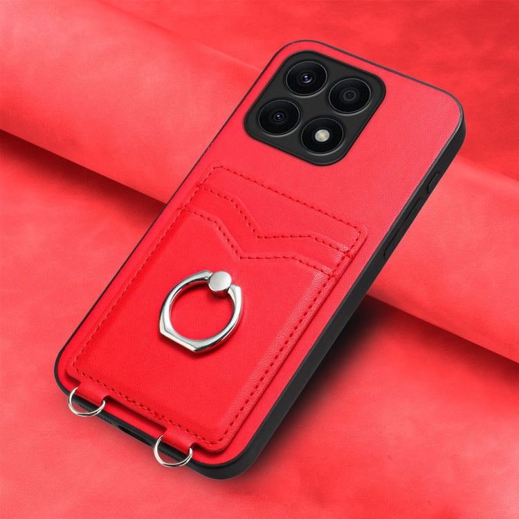 For Honor X8a R20 Ring Card Holder Phone Case