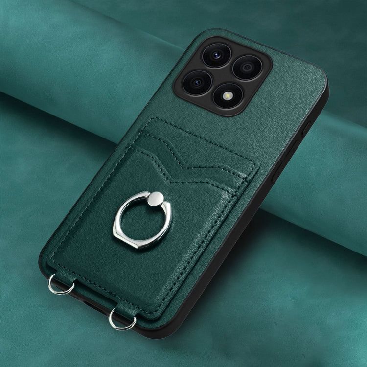 For Honor X8a R20 Ring Card Holder Phone Case