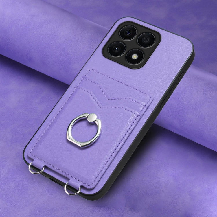 For Honor X8a R20 Ring Card Holder Phone Case