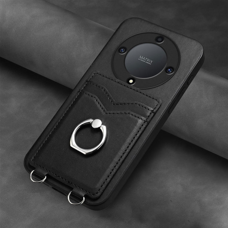 For Honor X9a / Magic5 Lite R20 Ring Card Holder Phone Case
