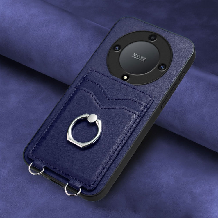 For Honor X9a / Magic5 Lite R20 Ring Card Holder Phone Case