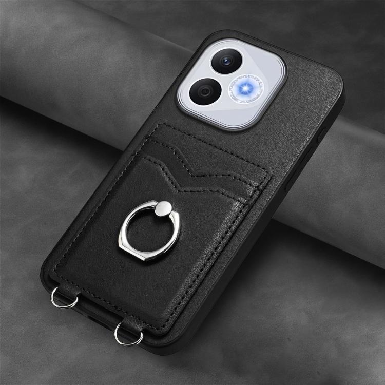 For Honor 400 Lite Global / X70i R20 Ring Card Holder Phone Case