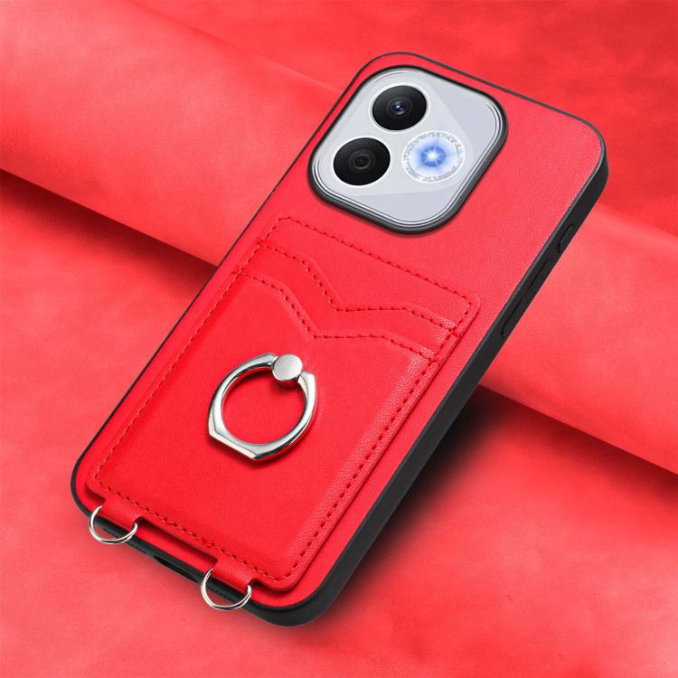 For Honor 400 Lite Global / X70i R20 Ring Card Holder Phone Case