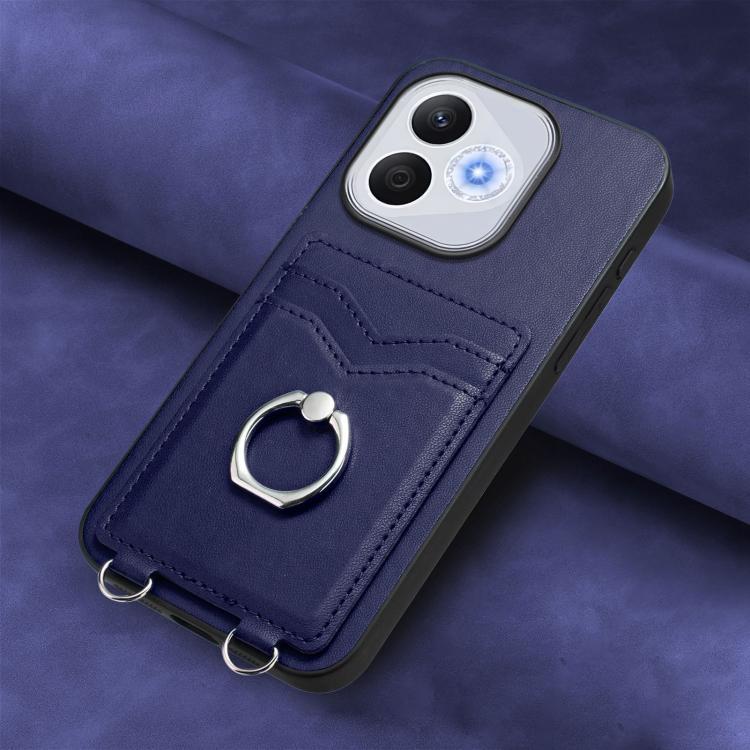 For Honor 400 Lite Global / X70i R20 Ring Card Holder Phone Case