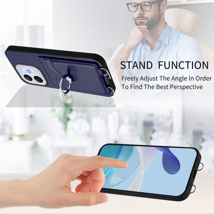 For Honor 400 Lite Global / X70i R20 Ring Card Holder Phone Case