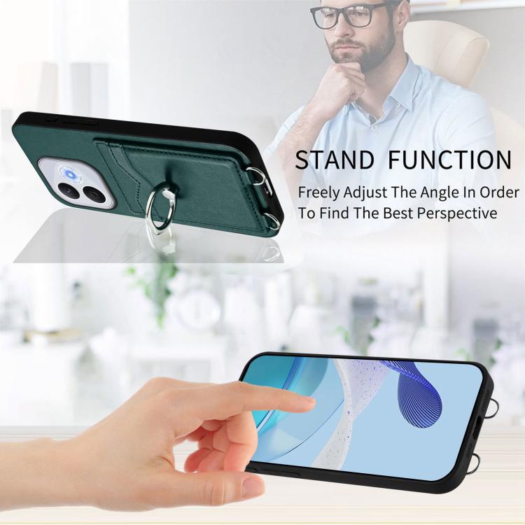 For Honor 400 Lite Global / X70i R20 Ring Card Holder Phone Case