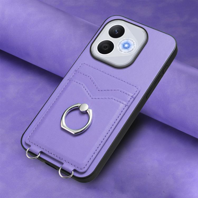 For Honor 400 Lite Global / X70i R20 Ring Card Holder Phone Case