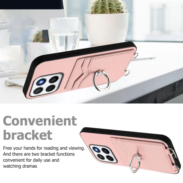 For Honor X8c 4G R20 Ring Card Holder Phone Case