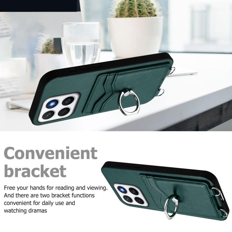 For Honor X8c 4G R20 Ring Card Holder Phone Case