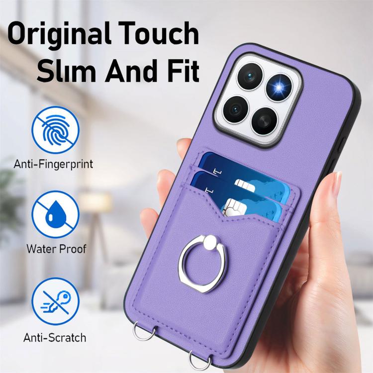 For Honor X8c 4G R20 Ring Card Holder Phone Case