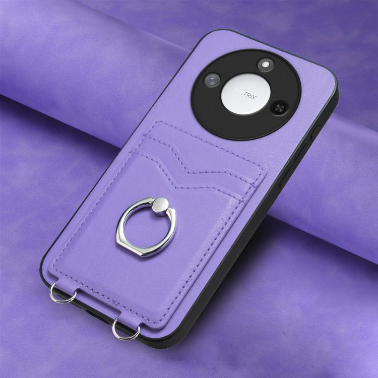 For Honor X60 / X9c Smart R20 Ring Card Holder Phone Case