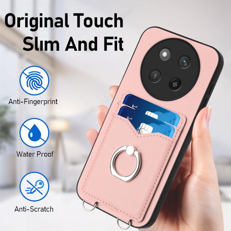 For Honor X60 Pro / X9c / Magic7 Lite R20 Ring Card Holder Phone Case