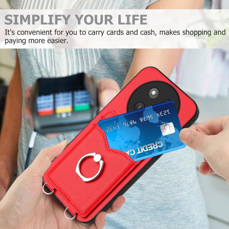 For Honor X60 Pro / X9c / Magic7 Lite R20 Ring Card Holder Phone Case