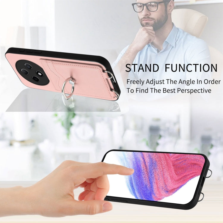 For OPPO A3 Pro 5G R20 Ring Card Holder Phone Case