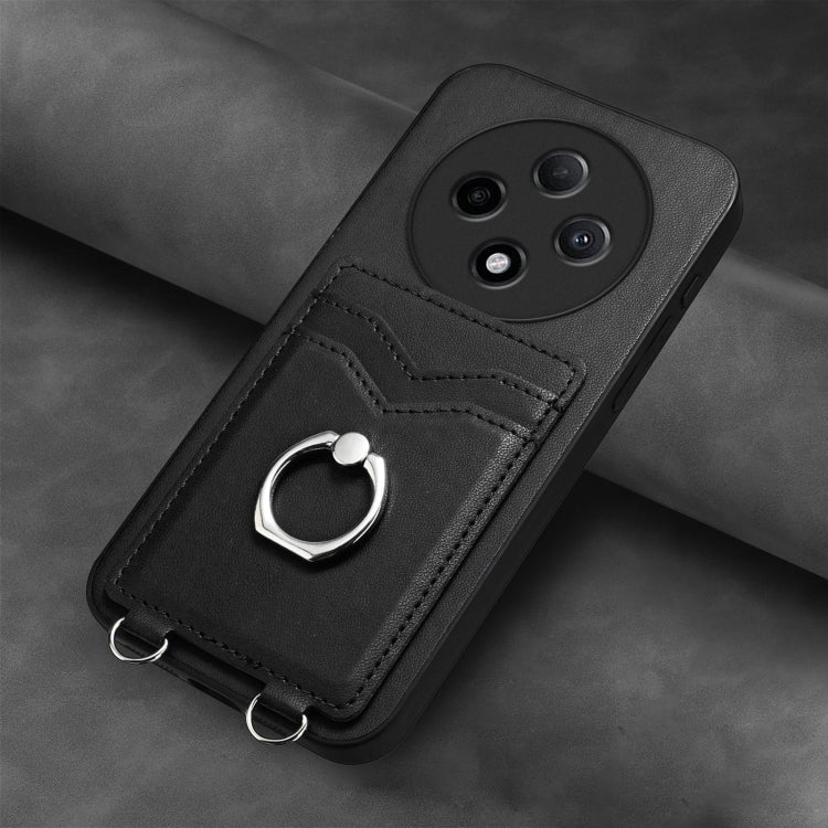 For OPPO A3 Pro 5G R20 Ring Card Holder Phone Case