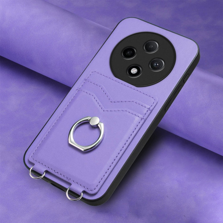For OPPO A3 Pro 5G R20 Ring Card Holder Phone Case