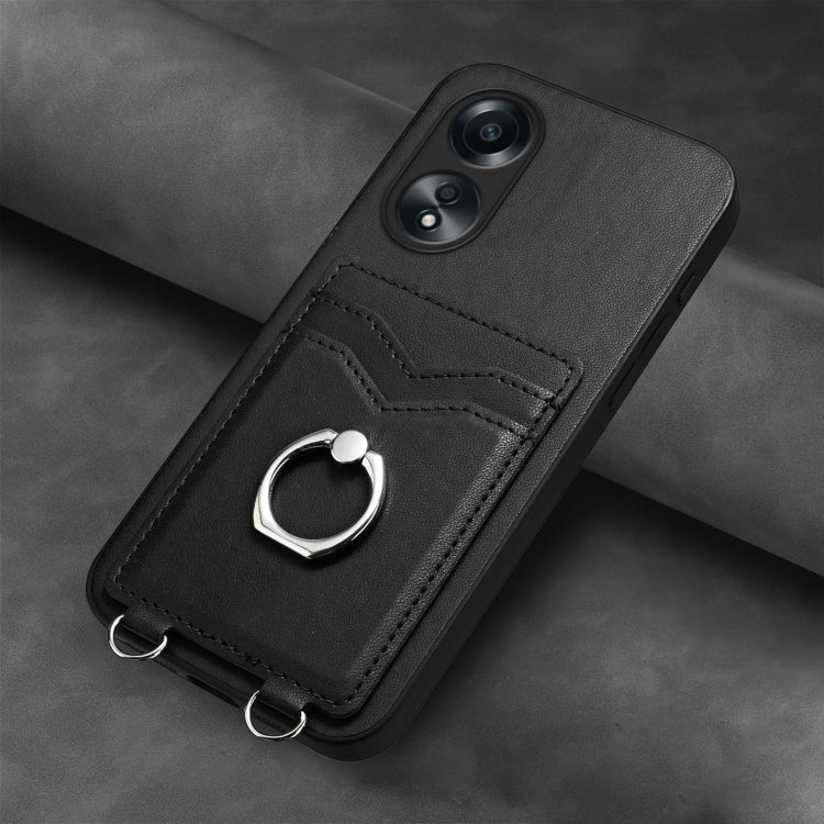 For OPPO A1 Active / A2x R20 Ring Card Holder Phone Case