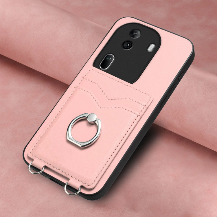 For OPPO Reno11 Pro Global R20 Ring Card Holder Phone Case