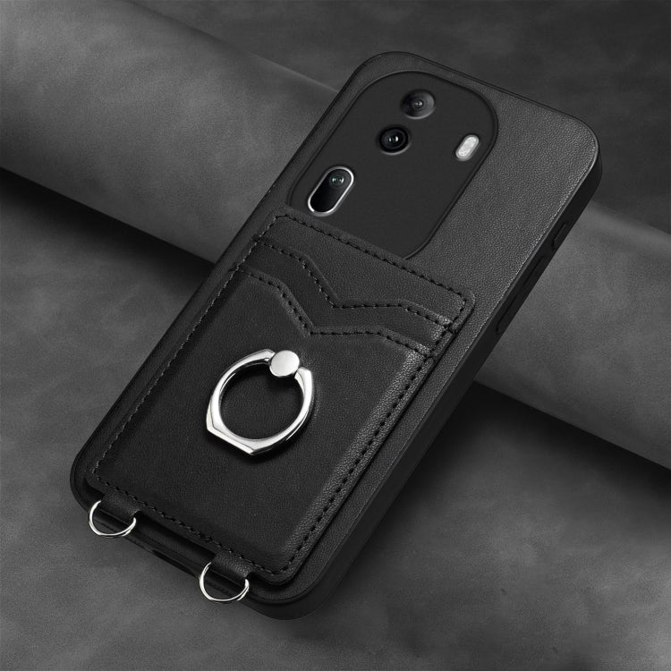 For OPPO Reno11 Pro Global R20 Ring Card Holder Phone Case