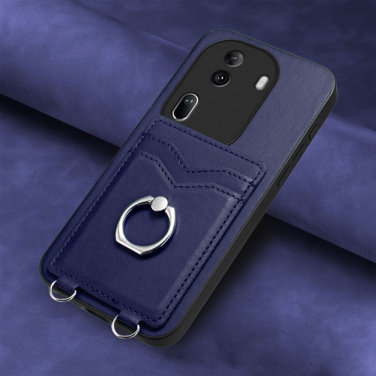 For OPPO Reno11 Pro Global R20 Ring Card Holder Phone Case
