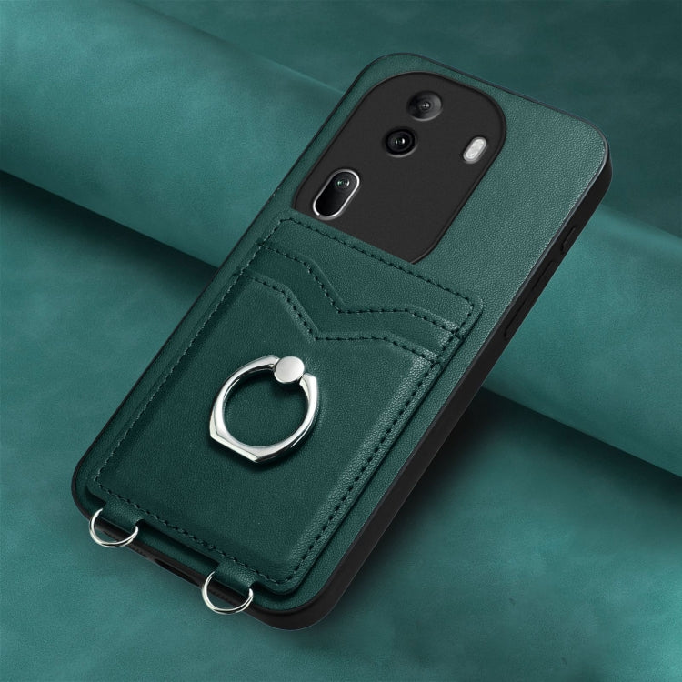 For OPPO Reno11 Pro Global R20 Ring Card Holder Phone Case