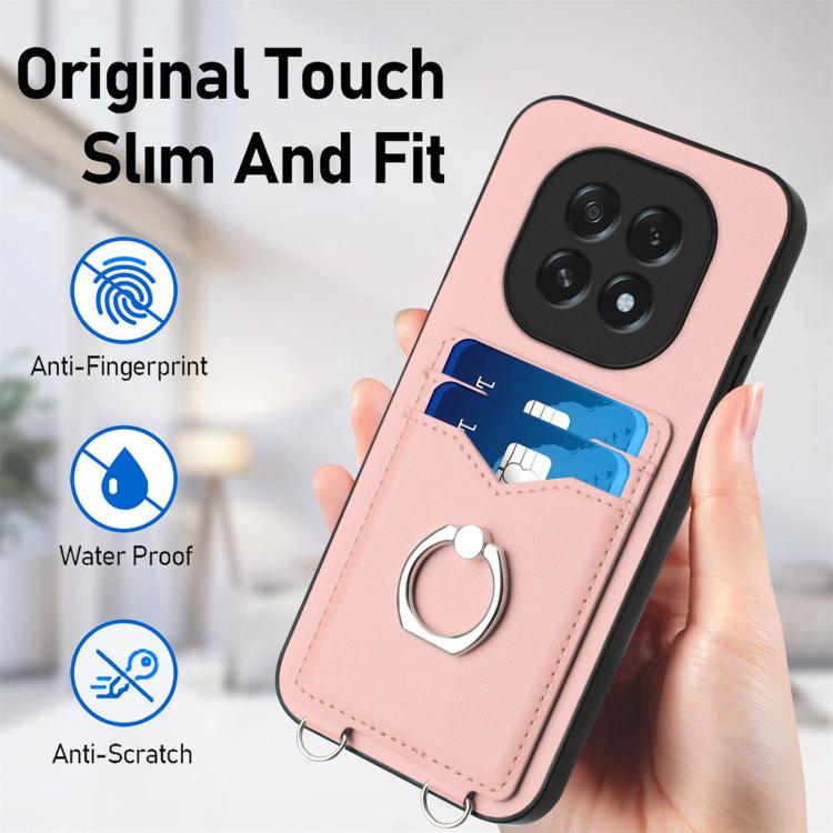 For OPPO A5 / F29 R20 Ring Card Holder Phone Case