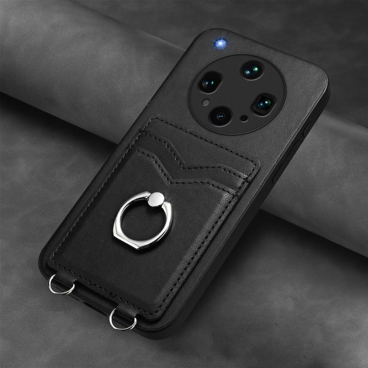 For OPPO Find X8 Ultra R20 Ring Card Holder Phone Case