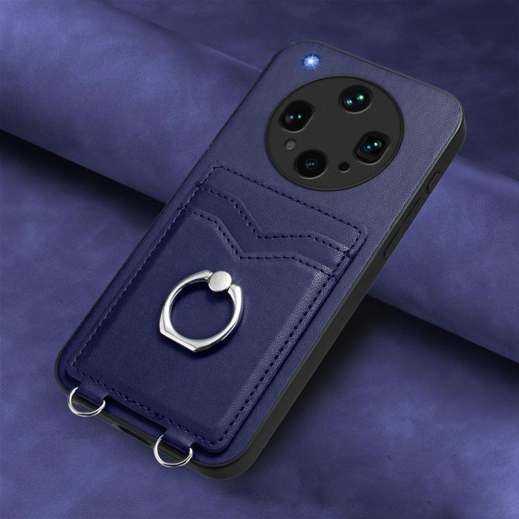 For OPPO Find X8 Ultra R20 Ring Card Holder Phone Case