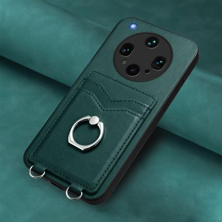 For OPPO Find X8 Ultra R20 Ring Card Holder Phone Case