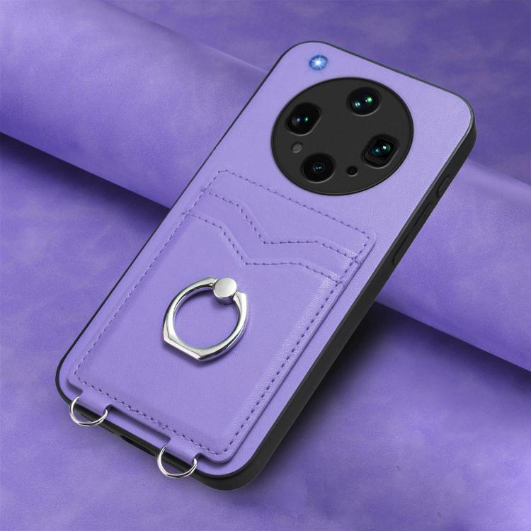 For OPPO Find X8 Ultra R20 Ring Card Holder Phone Case