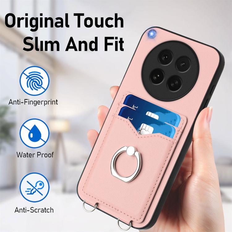For OPPO Find X8s R20 Ring Card Holder Phone Case