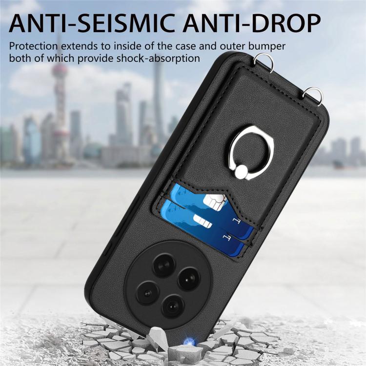 For OPPO Find X8s R20 Ring Card Holder Phone Case