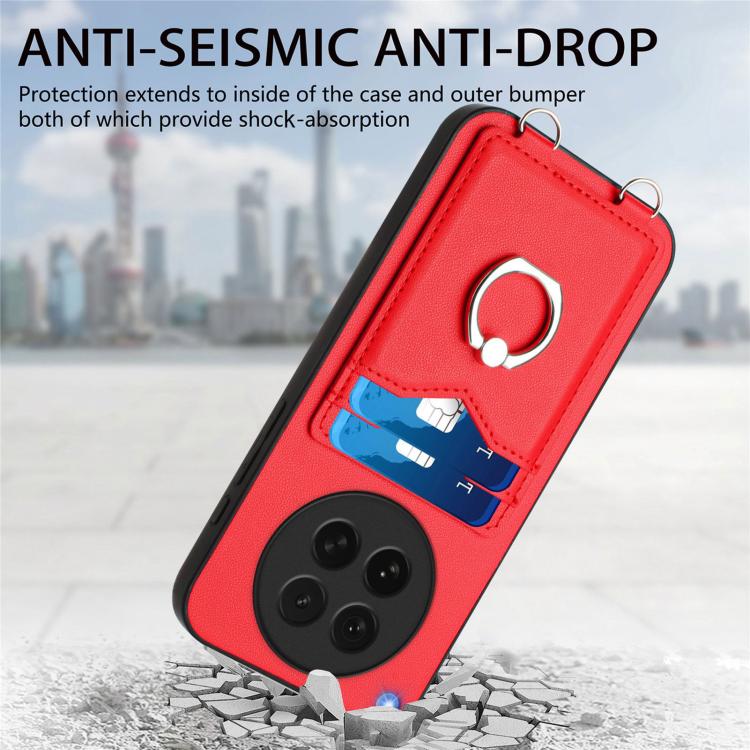 For OPPO Find X8s R20 Ring Card Holder Phone Case