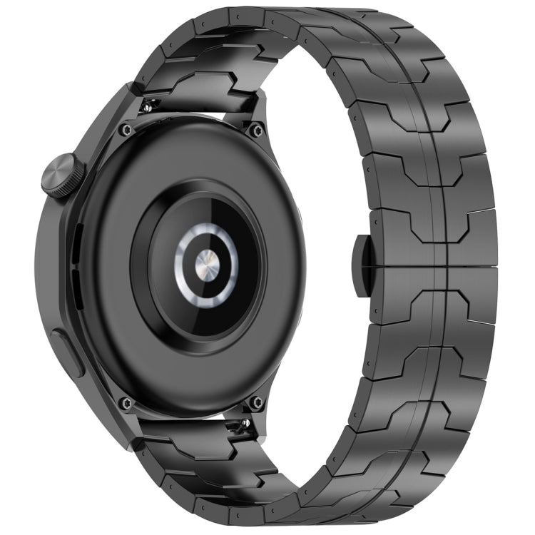 22mm Butterfly Buckle Titanium Alloy Watch Band