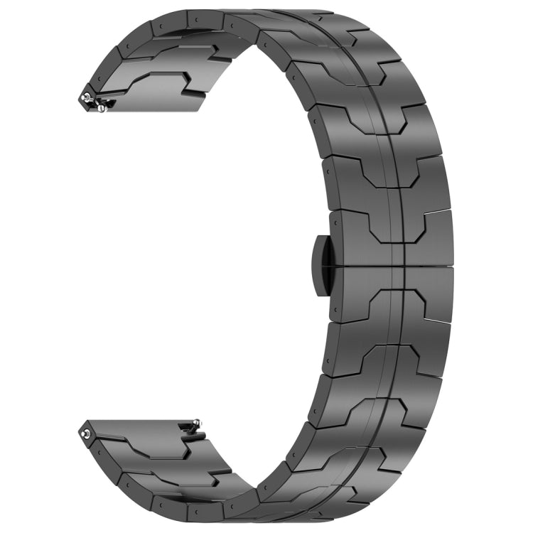 22mm Butterfly Buckle Titanium Alloy Watch Band