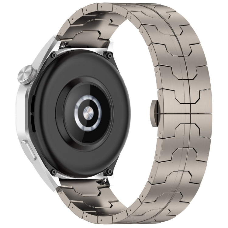 22mm Butterfly Buckle Titanium Alloy Watch Band