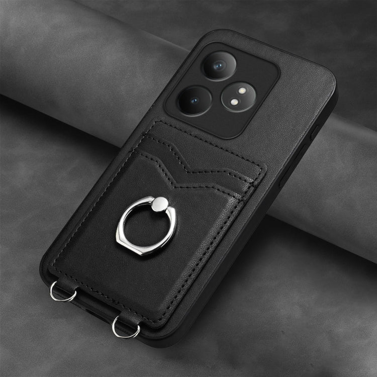 For Realme GT Neo6 SE R20 Ring Card Holder Phone Case
