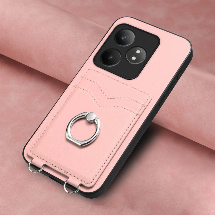 For Realme GT Neo6 / GT 6T 5G R20 Ring Card Holder Phone Case